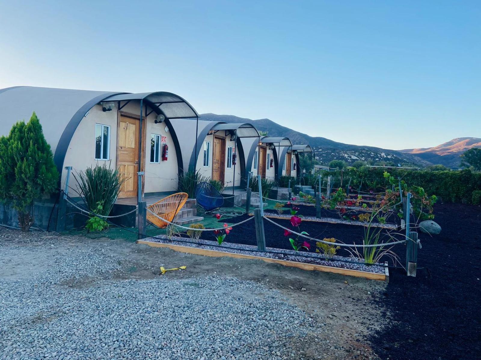 Cabanas Valle De Guadalupe Ла-Ампласьон Экстерьер фото